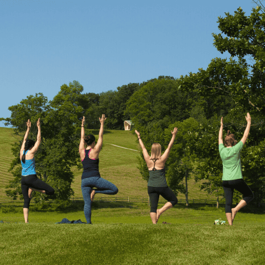 A Morning of Self-Care: Outdoor Yoga